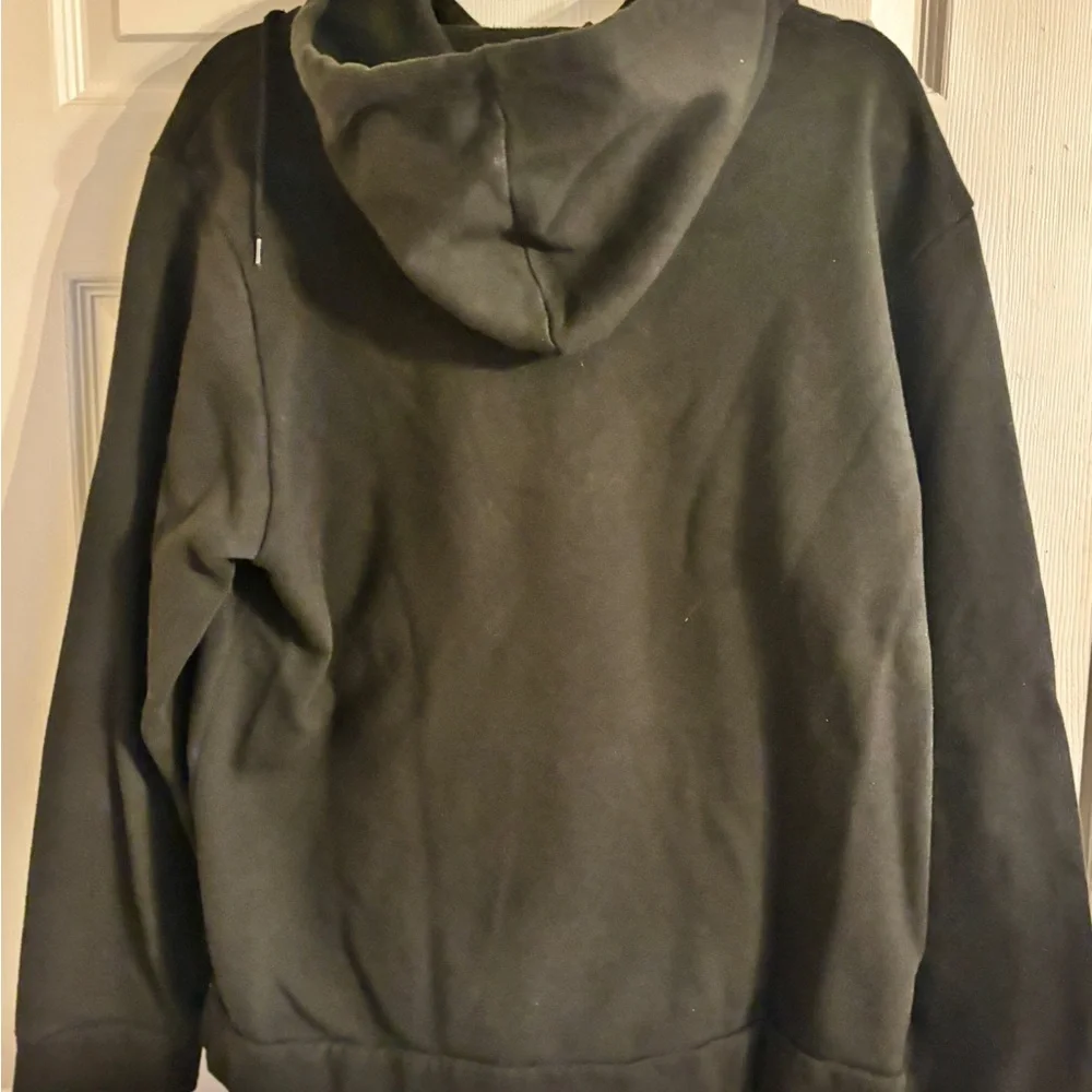 DC Comics The Flash Logo Distressed Hooded Sweatshirt - Picture 4 of 15